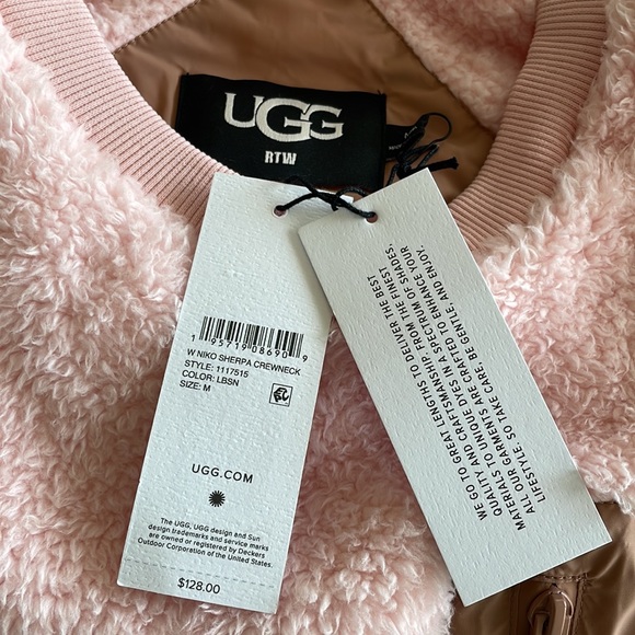 NWT UGG Niko Sherpa Crewneck - Picture 6 of 6